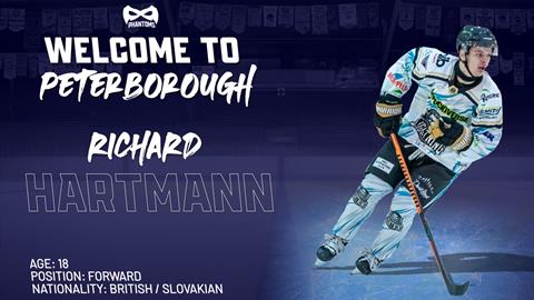 WELCOME TO PETERBOROUGH RICHARD HARTMANN!