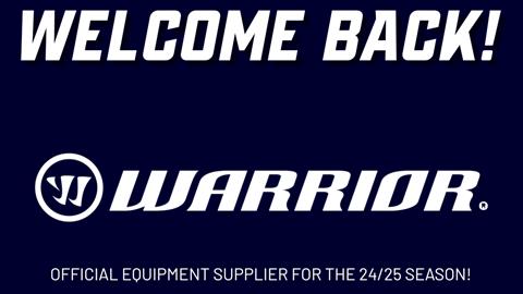 WARRIOR RE-SIGN FOR THEIR 4TH SEASON!